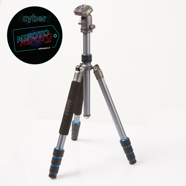 Trípode Nest NT-6264AK (Alt 150 cms) c/estuche - Imagen 6