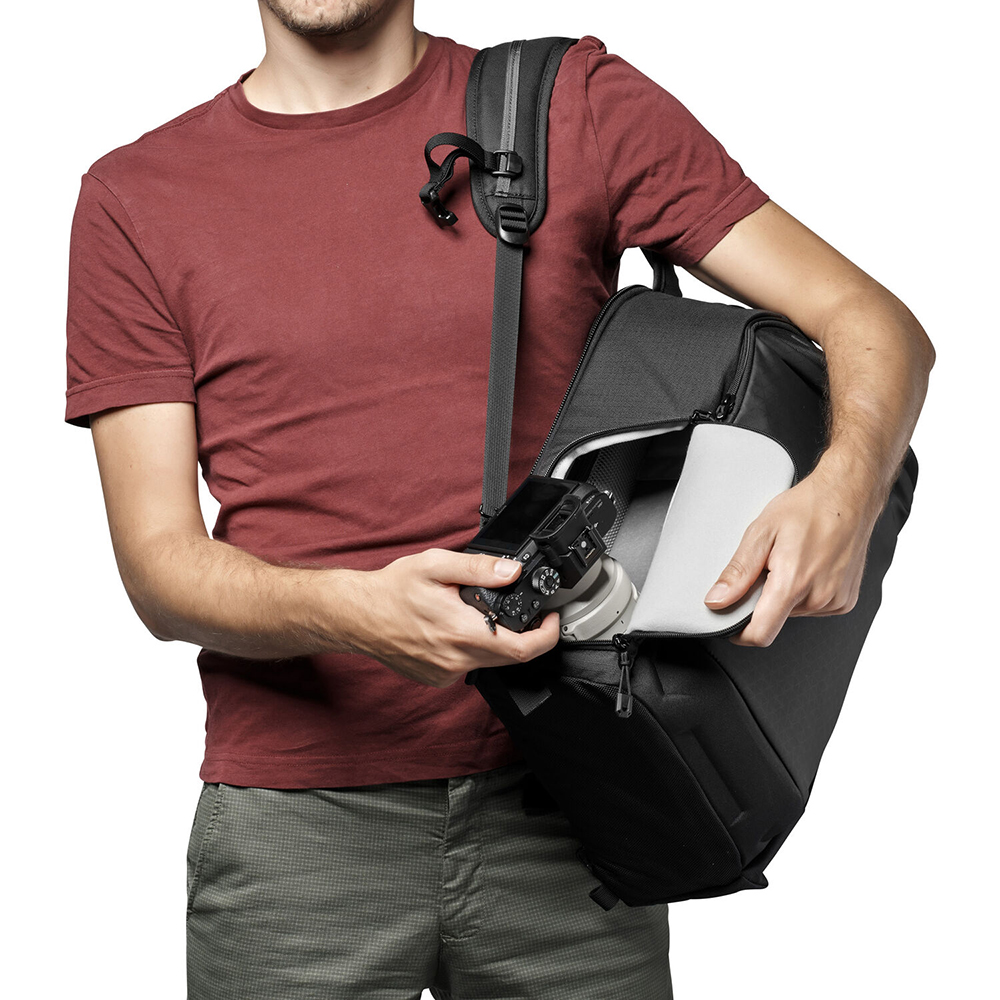 Mochila Lowepro Flipside BP 300 AW III Black (37350-3) - Imagen 10