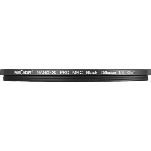 Filtro K&F 58mm Difusión Negro 1/8 HD, W/R anti arañazos, con revestimiento verde (142099) - Imagen 3