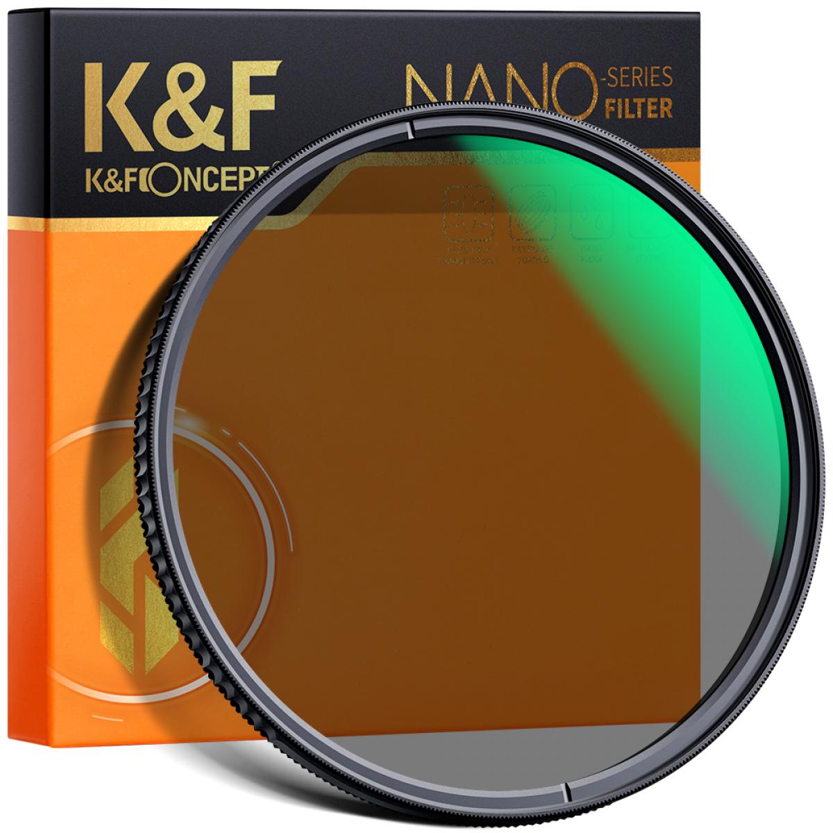 FILTRO K&F 58MM HD SLIM CPL