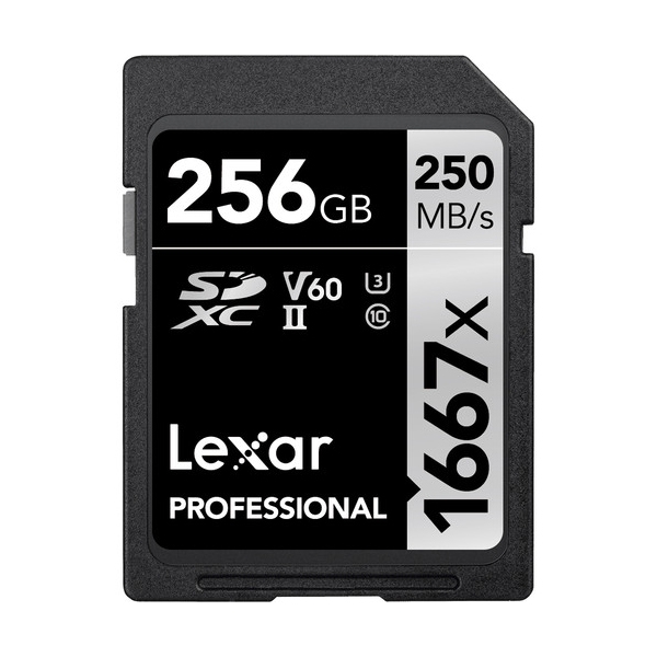 Memoria Lexar 256GB Professional 1667x 250Mbs - Imagen 2
