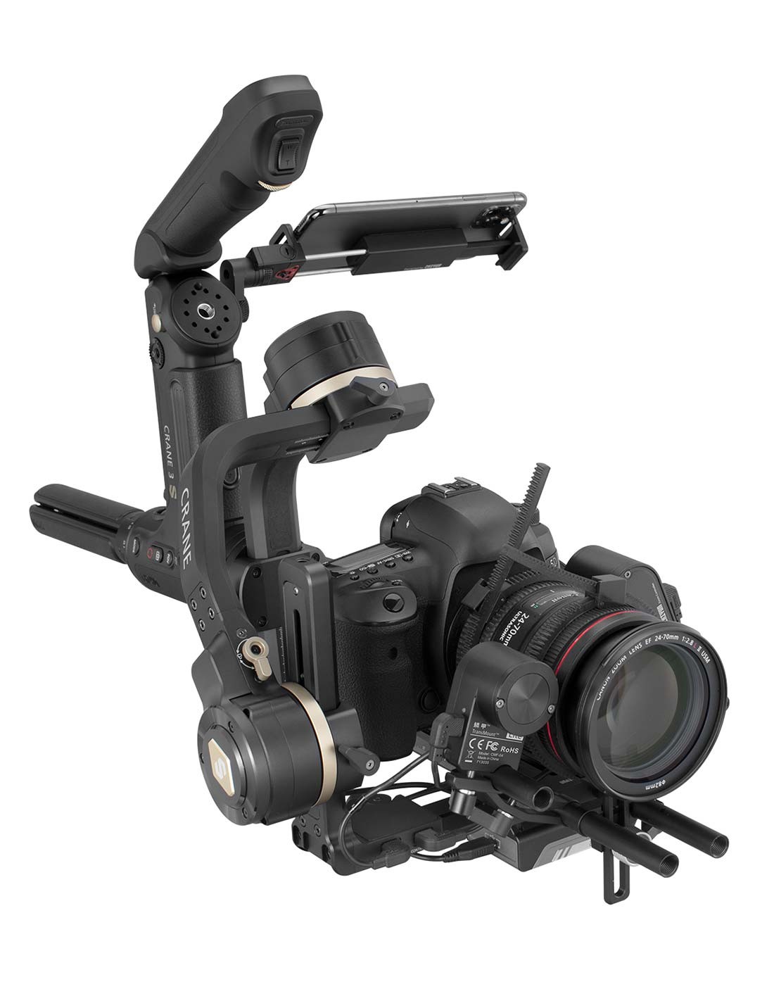 Estabilizador Zhiyun Crane 3 S PRO (CR107) (085999) - Imagen 5