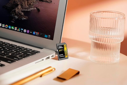MEMORIA LEXAR 256GB 1800x SDXC UHS-II 280/250MBS V60 4K GOLD - Imagen 3