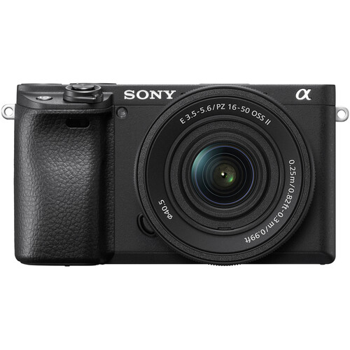 Camara Sony Alpha ILCE 6400KB + lente 16-50mm