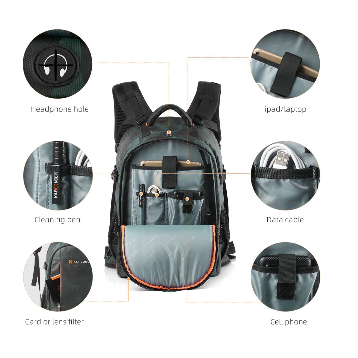 Mochila Concept Nature Wander 06 (camuflaje) - Imagen 5