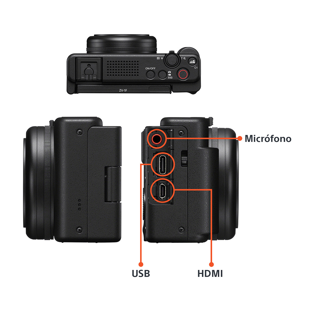 Cámara Sony ZV-1F para Videoblogs - Imagen 3