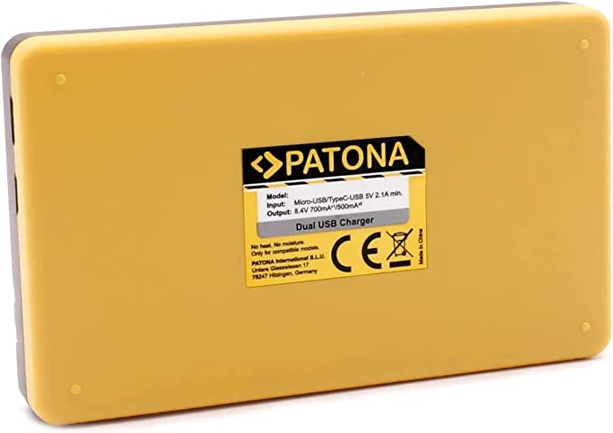 Cargador para Sony Patona USB Dual 1964 NP-FW50 - Imagen 2