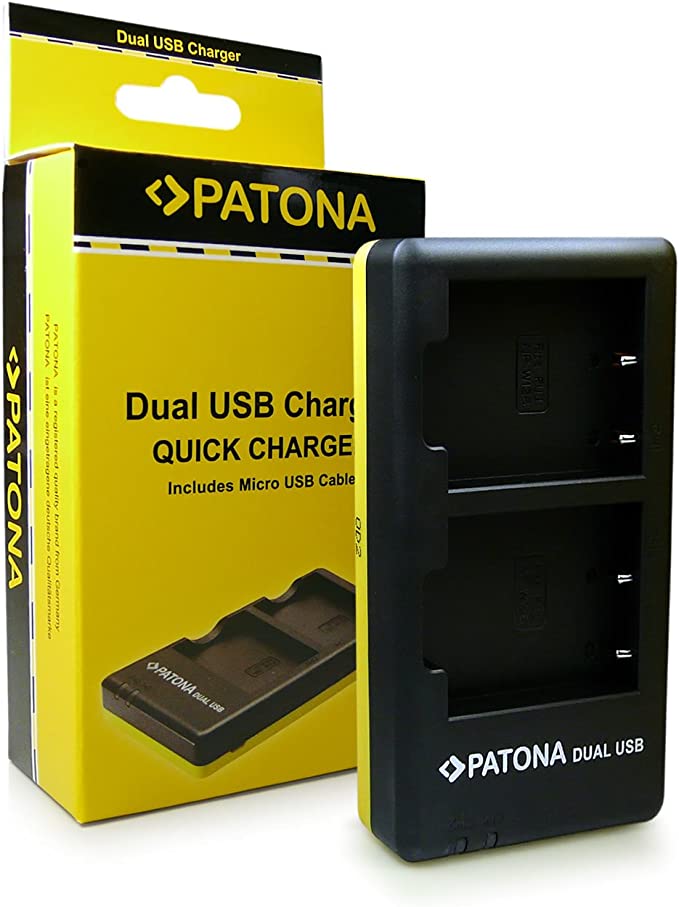Cargador para Fujifilm Patona USB Dual 1957 DU-W126 (HS30 EXR)