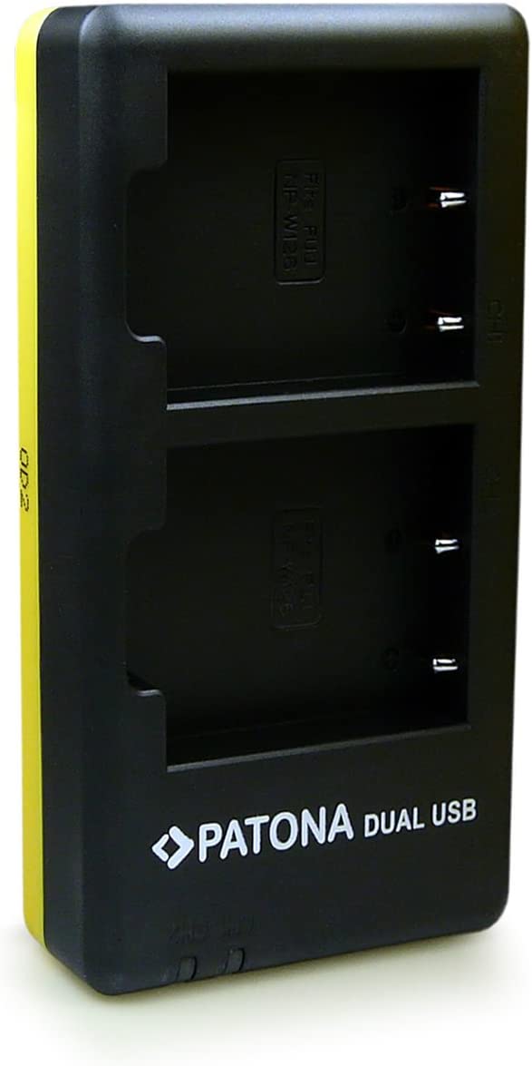 Cargador para Fujifilm Patona USB Dual 1957 DU-W126 (HS30 EXR) - Imagen 2