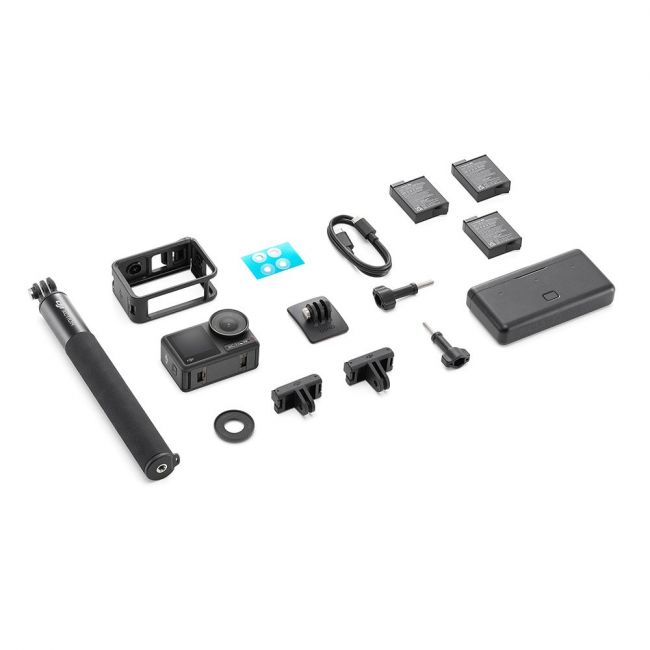 Cámara de video DJI Osmo Action 4 Adventure Combo