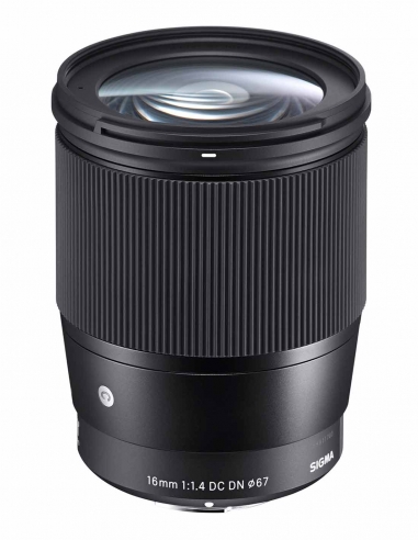 Lente Sigma 16mm F/1.4 DC DN Contemporary para CANON RF-S - Imagen 3