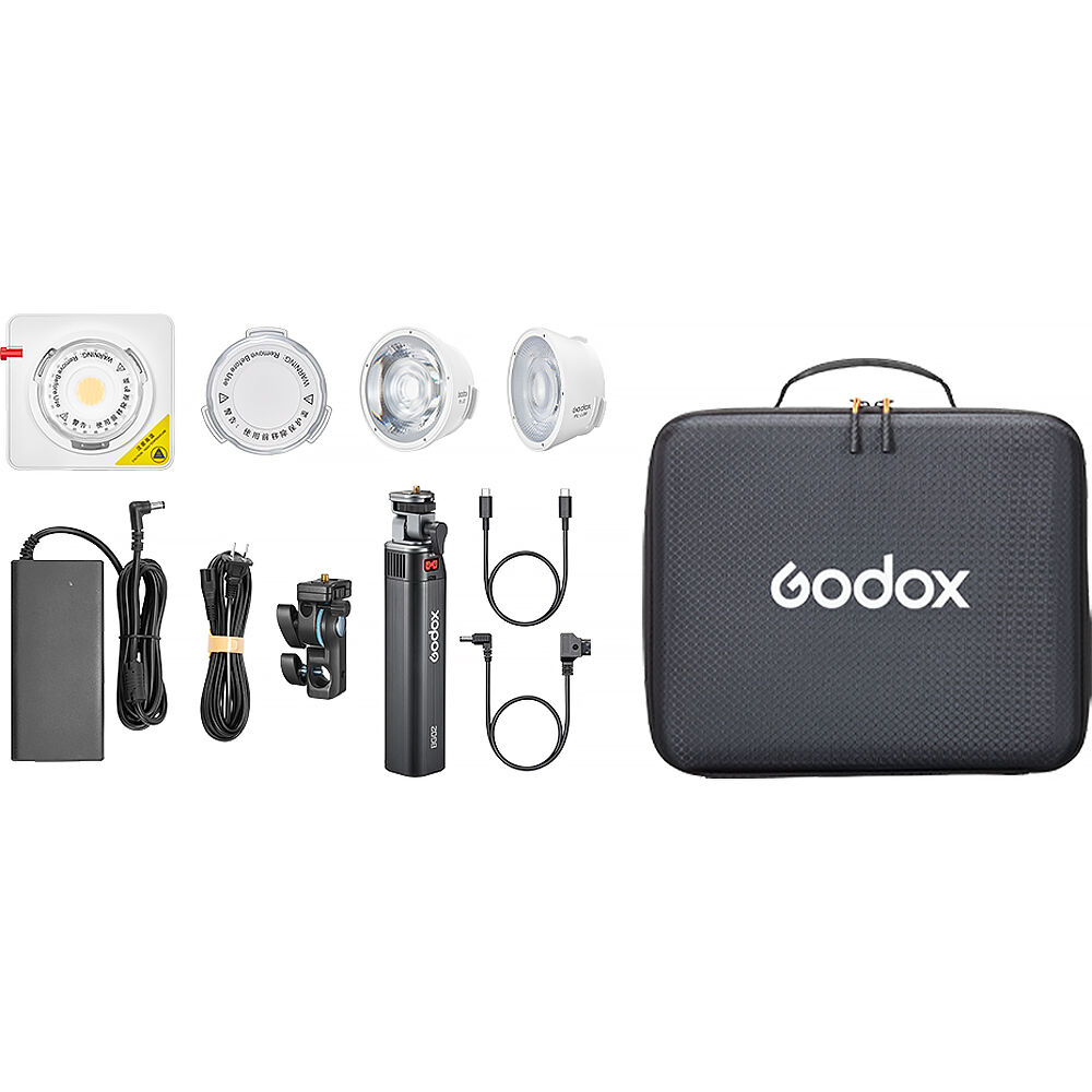 Godox ML100R RGB Kit Luz Led + Battery Grip - Imagen 2