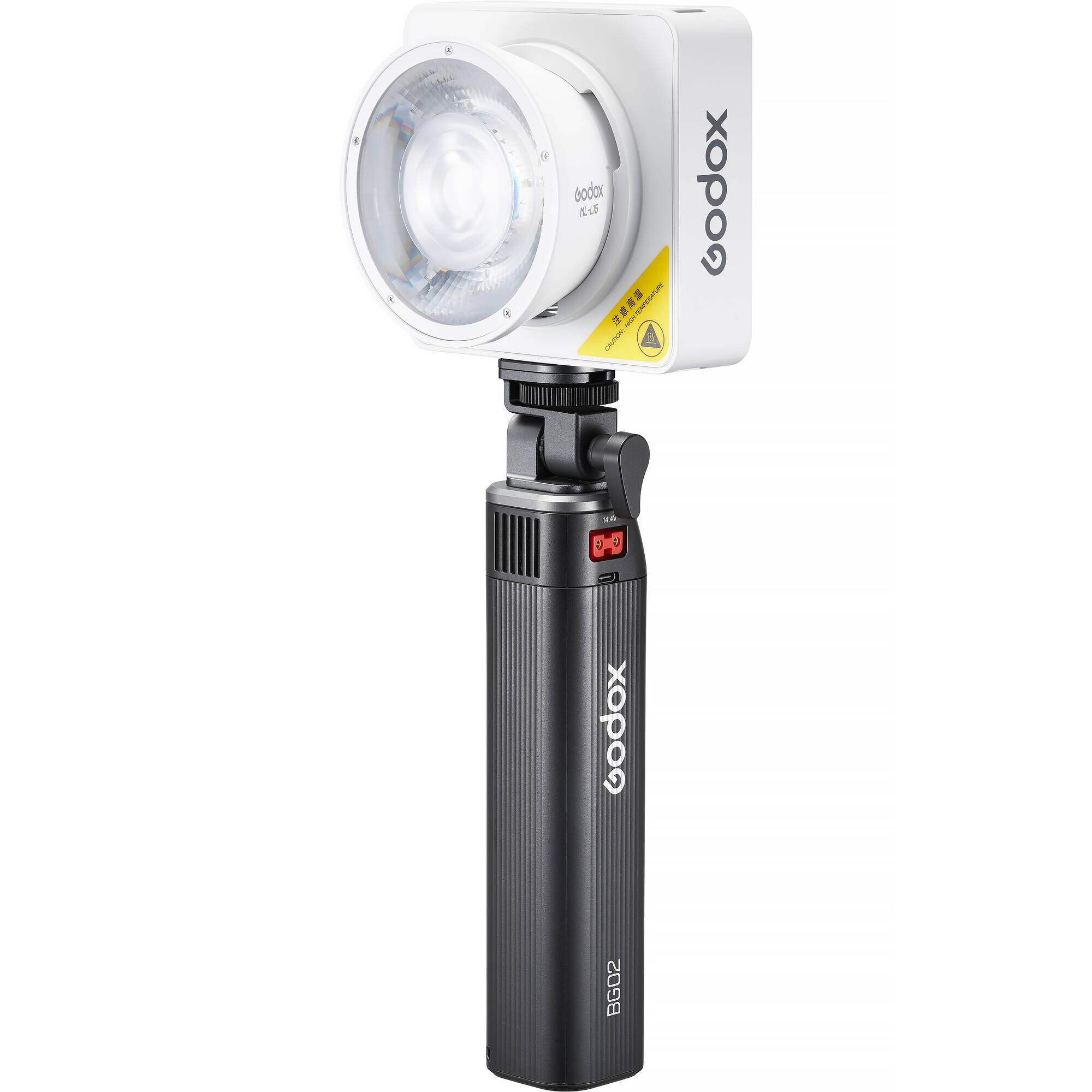 Godox ML100R RGB Kit Luz Led + Battery Grip - Imagen 3