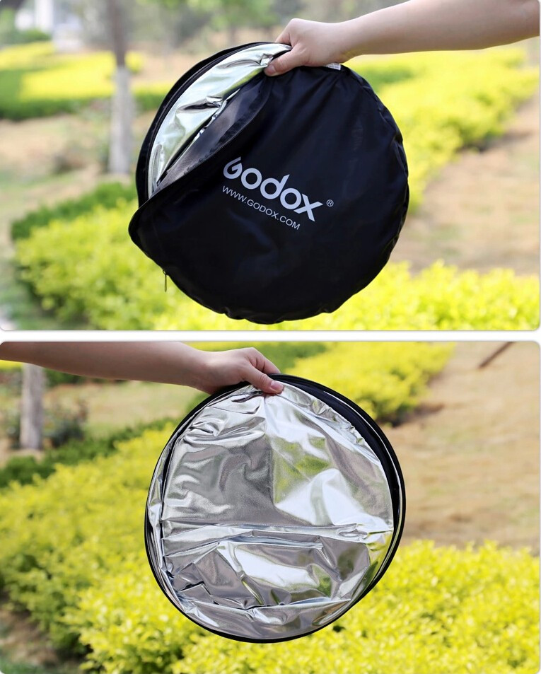 Godox Reflector 5 en 1 de 110 cm con superficies Intercambiables - Imagen 5