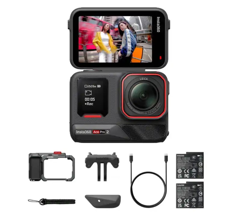 INSTA360 ACE PRO2 DUAL XPLORER BUNDLE SLATE GRAY