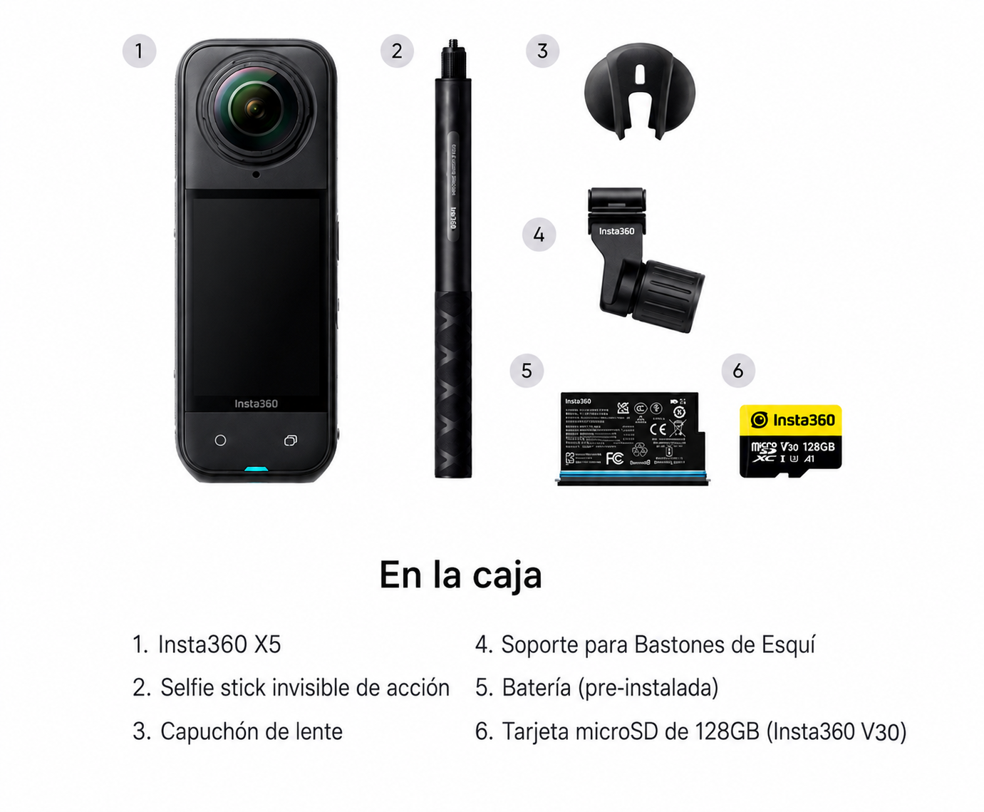 INSTA360 X5 SKI BUNDLE - Imagen 4