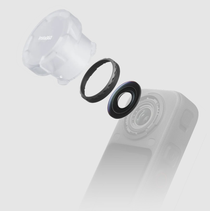 INSTA360 X6 REPLACEMENT LENS KIT DOUBLE LENS - Imagen 2